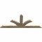 Ekena Millwork Richland Rough Sawn Timber Gable Bracket, Douglas Fir, 60"W x 25"H x 2"D x 4"F, 10/12 Pitch GBW060X25X0204RIC00RDF - alternate 4
